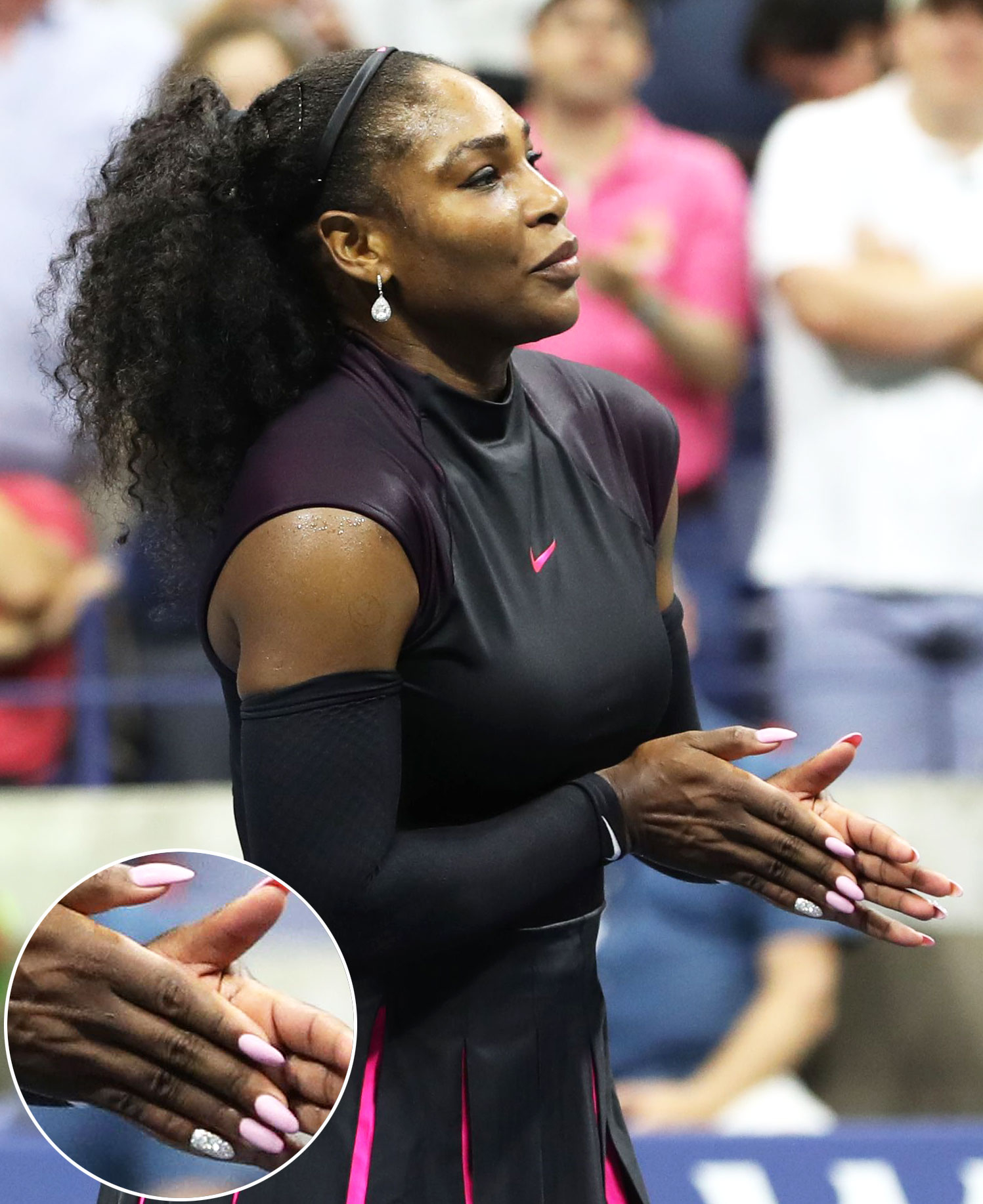 Serena Williams shows off koala nail art at the Australian Open | Daily  Mail Online
